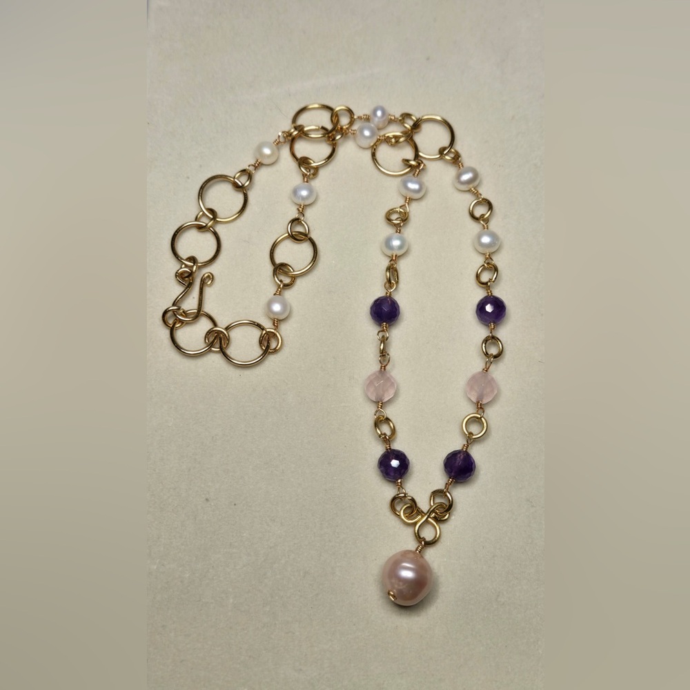 Multi Gem Necklace